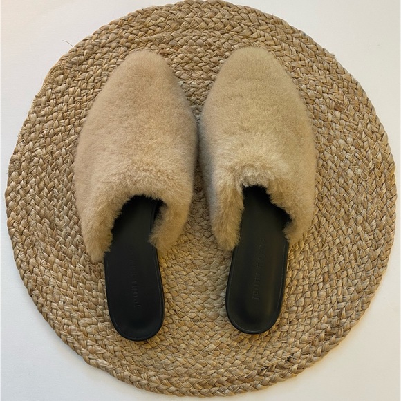 JENNI KAYNE Shearling Mule - EU 37 - Picture 1 of 16